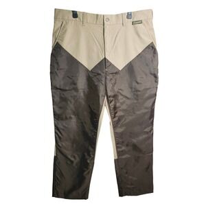 Gamehide Mens 40x31 Upland Hunting Briar Pants Tan Brown Brush Guards 912